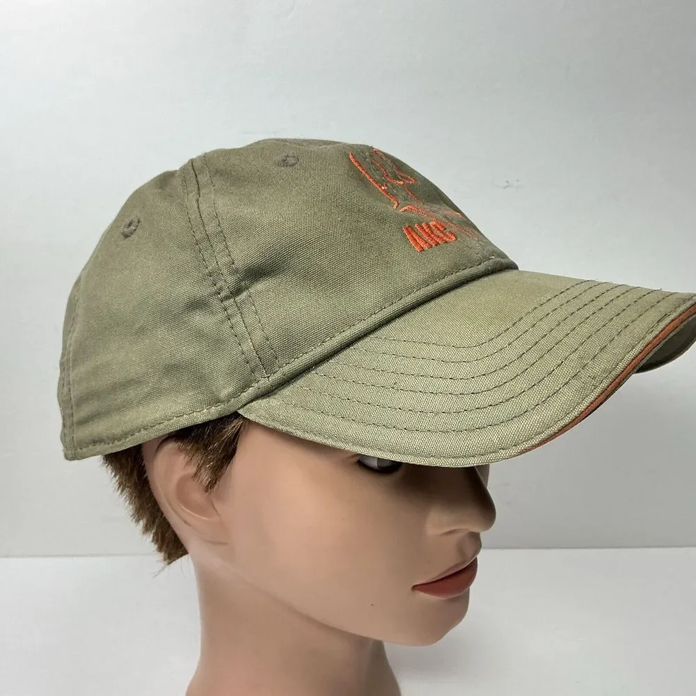 Tejas AKC Hunting Cap Hunting Dog Logo Khaki Tan StrapBack Baseball Cap - Picture 4 of 8